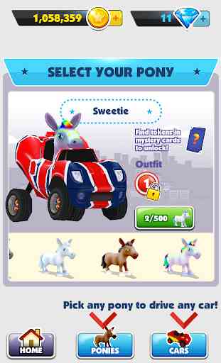Pony Craft Unicorn Car Racing - Pony Care Girls 4