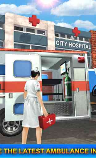Salvataggio dell'ambulanza dell'ospedale 1