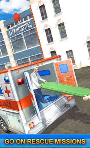 Salvataggio dell'ambulanza dell'ospedale 3