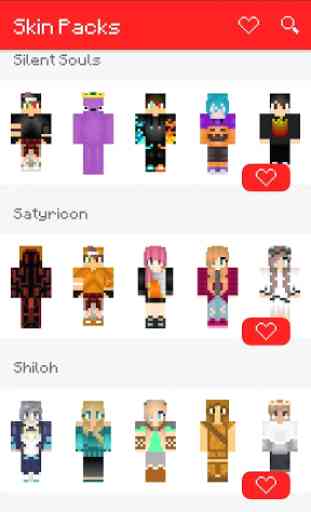 Skins Packs for Minecraft PE 1