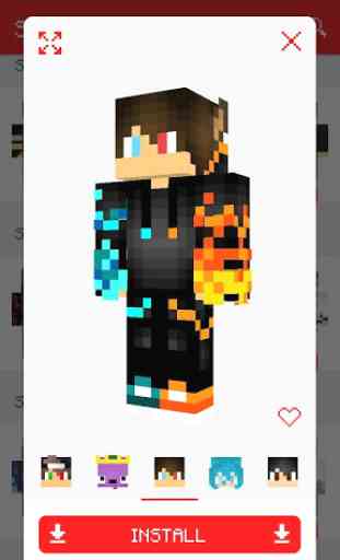 Skins Packs for Minecraft PE 3
