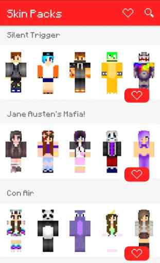 Skins Packs for Minecraft PE 4