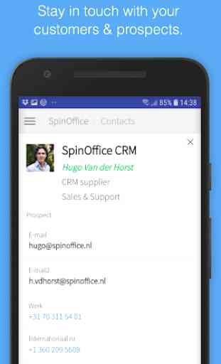 SpinOffice CRM 4