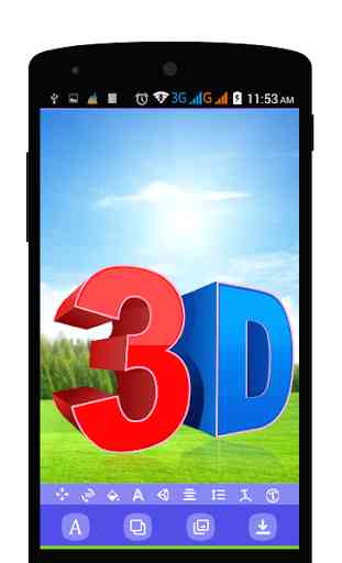 Testo 3D sulle immagini - Logo & Nome Art 3