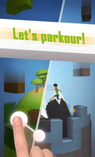 Tetrun: Parkour Mania - free running game 4