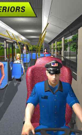 Trasporto pubblico di autobus Simulatore 2018 1