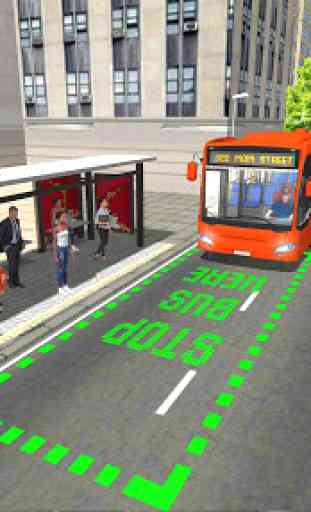 Trasporto pubblico di autobus Simulatore 2018 2