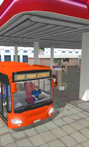 Trasporto pubblico di autobus Simulatore 2018 4