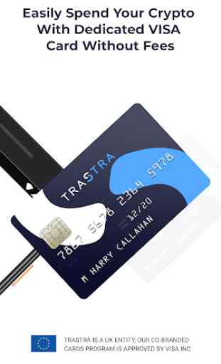 TRASTRA: Crypto Wallet & VISA Card 2