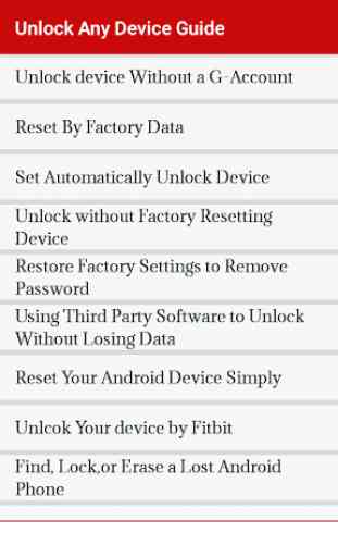 Unlock any Device Methods& Tricks 1