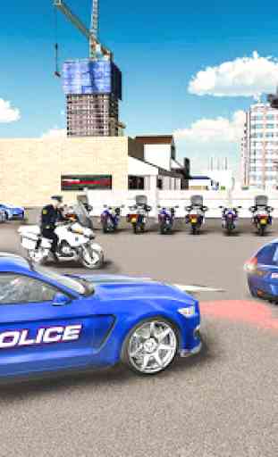US Police Car Trasporti: Cruise Ship Simulator 3