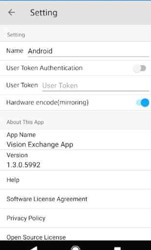 Vision Exchange App 2