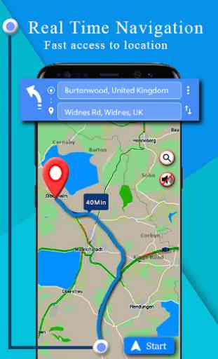 Voice GPS Navigation Maps : Driving Route Planner 1