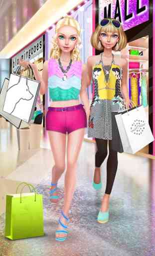 Fashion Doll: Shopping Day SPA ❤ Dress-Up Games 1