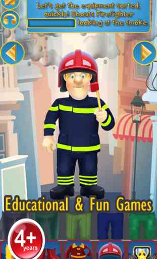 Il Mio Coraggioso Pompiere Rescue Design Storybook - Gioco 1