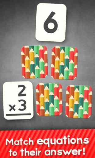 Moltiplicazione Flash Cards Giochi Divertenti 1