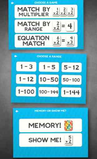 Moltiplicazione Flash Cards Giochi Divertenti Math 3