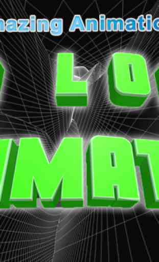 3D testo Animato-3D animazioni logo;3D Video Intro 1