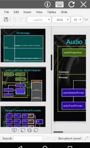 AndrOffice Editor DOC XLS PPT 3