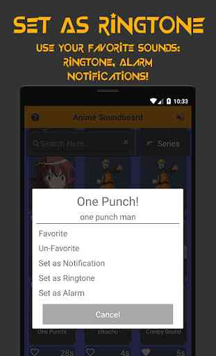 Anime Soundboard - Sounds, Ringtones, Notification 2