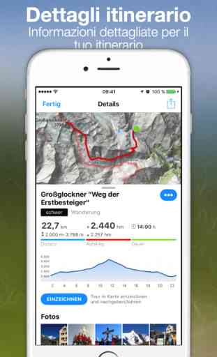 bergfex escursioni tracking 2
