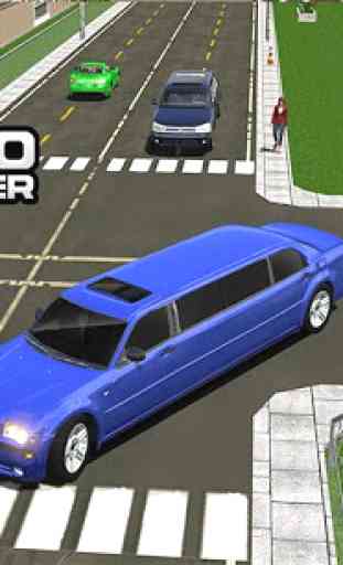 Big City Limo Car Driving Simulator 3