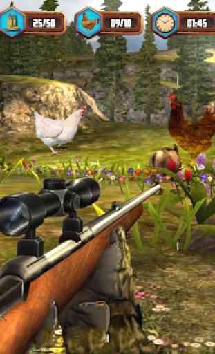Bird Hunting Chicken Shooting Aim Wild Hen Hunt 2