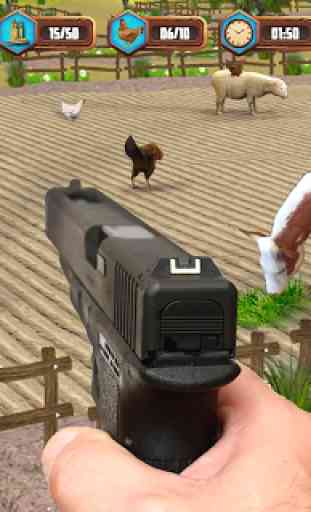 Bird Hunting Chicken Shooting Aim Wild Hen Hunt 3