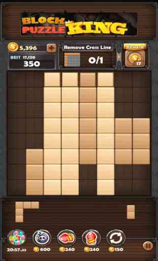 Block Puzzle King : Wood Block Puzzle 2