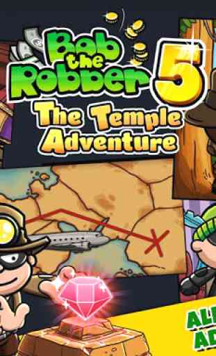 Bob The Robber 5: Temple Adventure by Kizi games 2