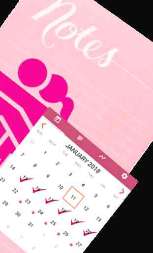 Calendario di fertilità e Tracker  periodo 2