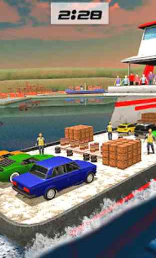 Carico nave simulatore città carico trasporto 3D 1