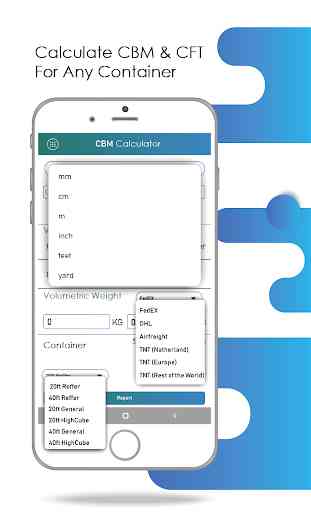 CBM Calculator-Volume (CBM & CFT) Weight (kg&lb) 2