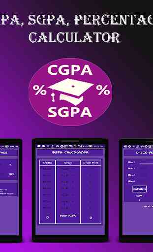 CGPA, SGPA, Percentage Calculator Pro 1
