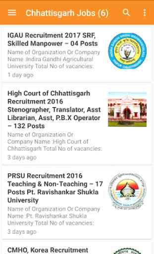 Chhattisgarh Jobs 2