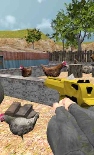 Chicken Shooter in Chicken Farm for Chicken Shoot 3