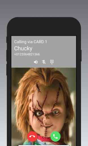 Chucky Doll Call Me !!  Creepy Fake Video Call 2