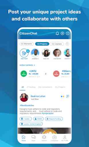 CitizenChat - Connect jobs Chat Projects Business 2