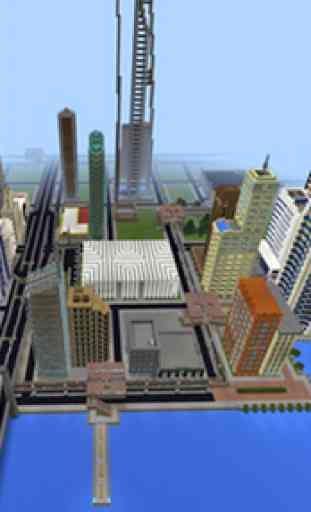 City maps for Minecraft PE 3
