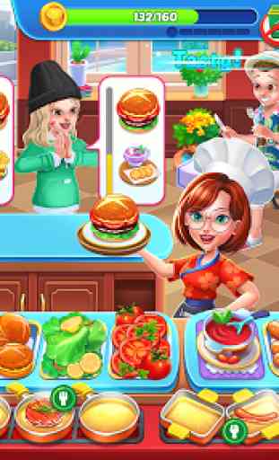 Cucina Folle: Giochi di cucina e ristorante 1