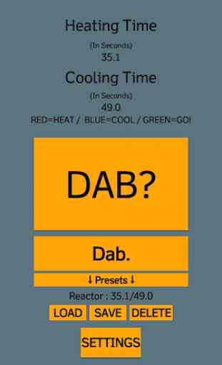 Dab Timer - Free Custom Heatup and Cooldown Timer 1