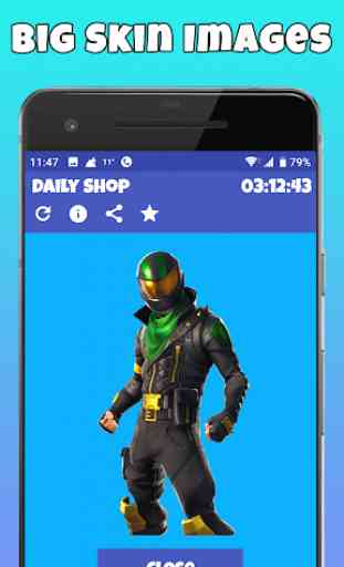 Daily item shop rotation for Battle Royale 3