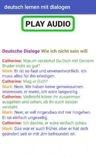 Deutsch Lernen Mit Dialogen A1 A2 B1 B2 3