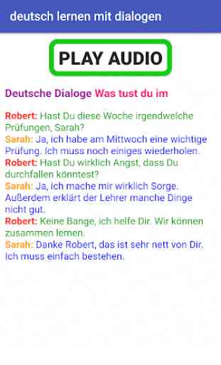 Deutsch Lernen Mit Dialogen A1 A2 B1 B2 4