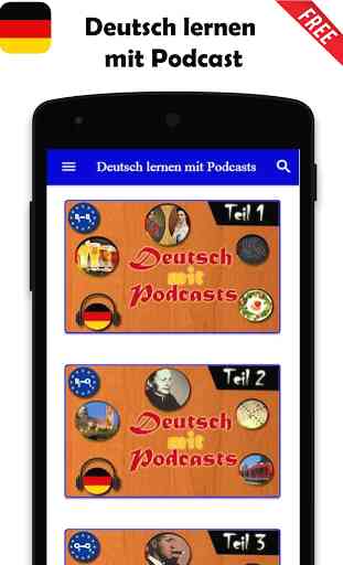 Deutsch lernen mit Podcasts 1