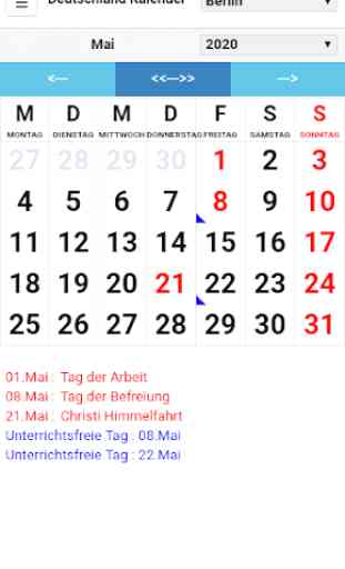 Deutschland Kalender 4