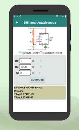 Electronic components & Circuit calculator 4