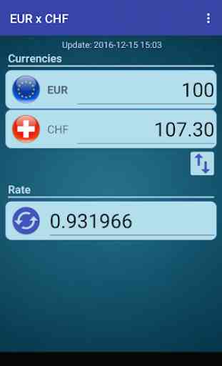 EUR x CHF 1