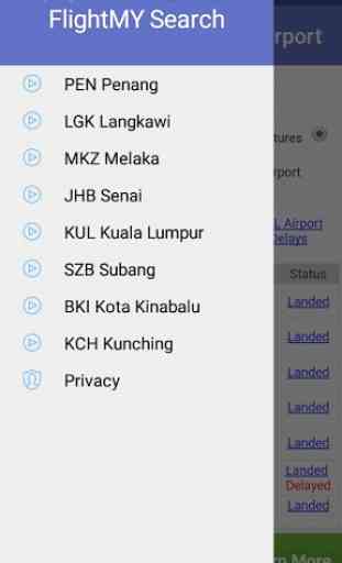 FlightMY - Malaysia Airports Flight Status 1