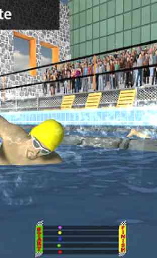 Freestyle Swimming Pool Flip Diving Corse d'acqua 3